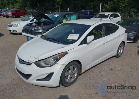 2014 Hyundai Elantra Se из США, поврежденный, VIN 5NPDH4AE4EH456461